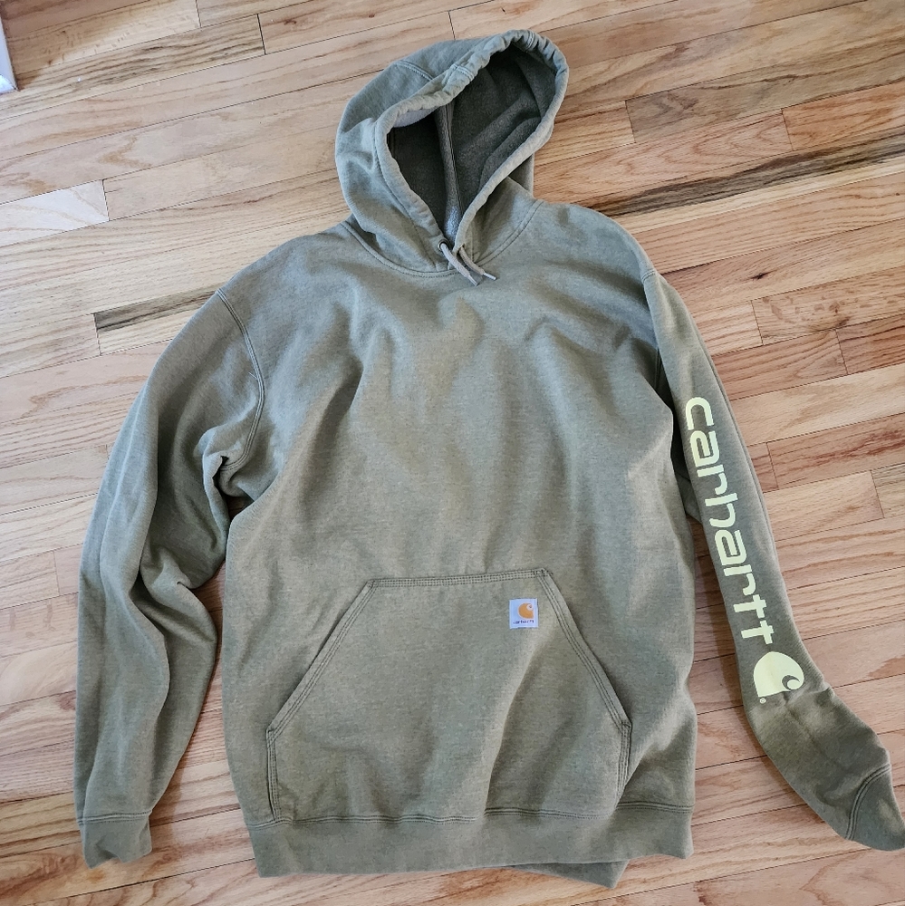 Carhartt Men's Green Hoodie